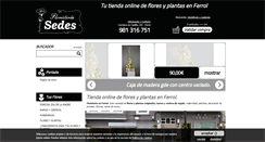 Desktop Screenshot of floristeriasedes.com